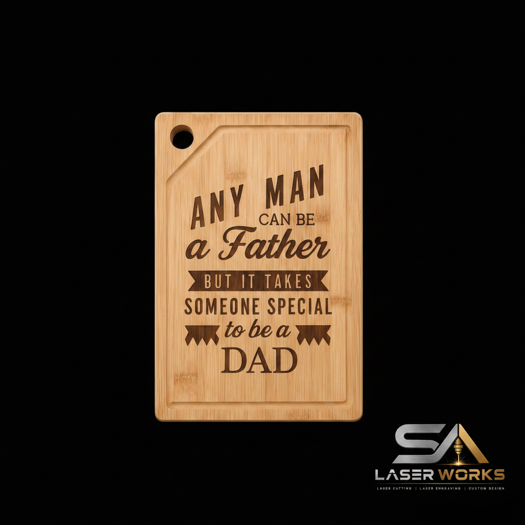 Any Man Can Be a Father – Dark Background