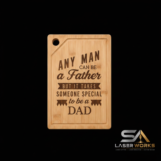 Any Man Can Be a Father – Dark Background