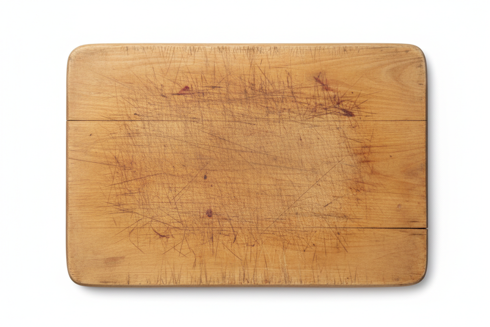Before - Plain Old Cutting Board
