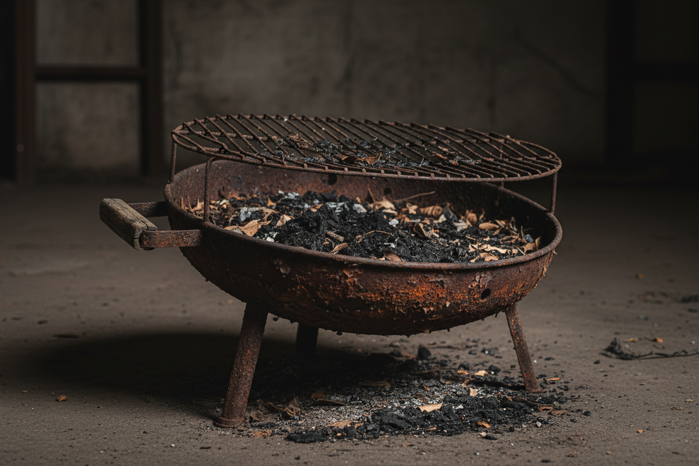 Before - Rusty Old Braai