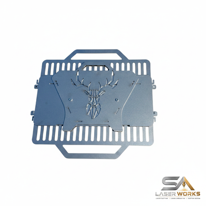 Deer Braai Flat Pack White Slots