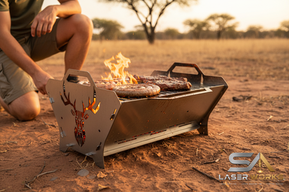 Deer Braai In Use Small