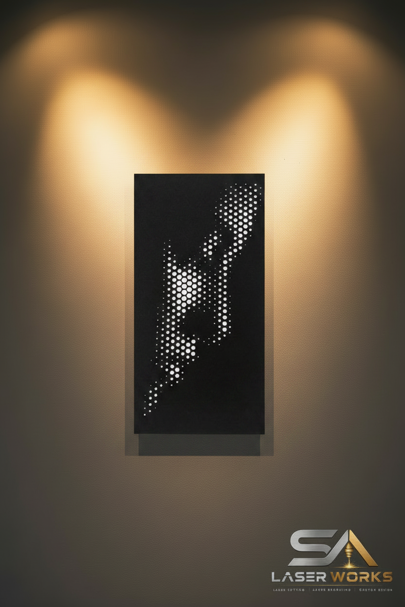 Guitar Dot Panel – Spotlight Background
