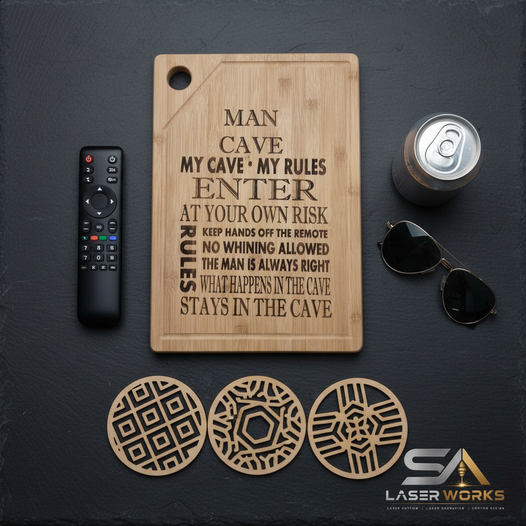 Man Cave – Flat Lay