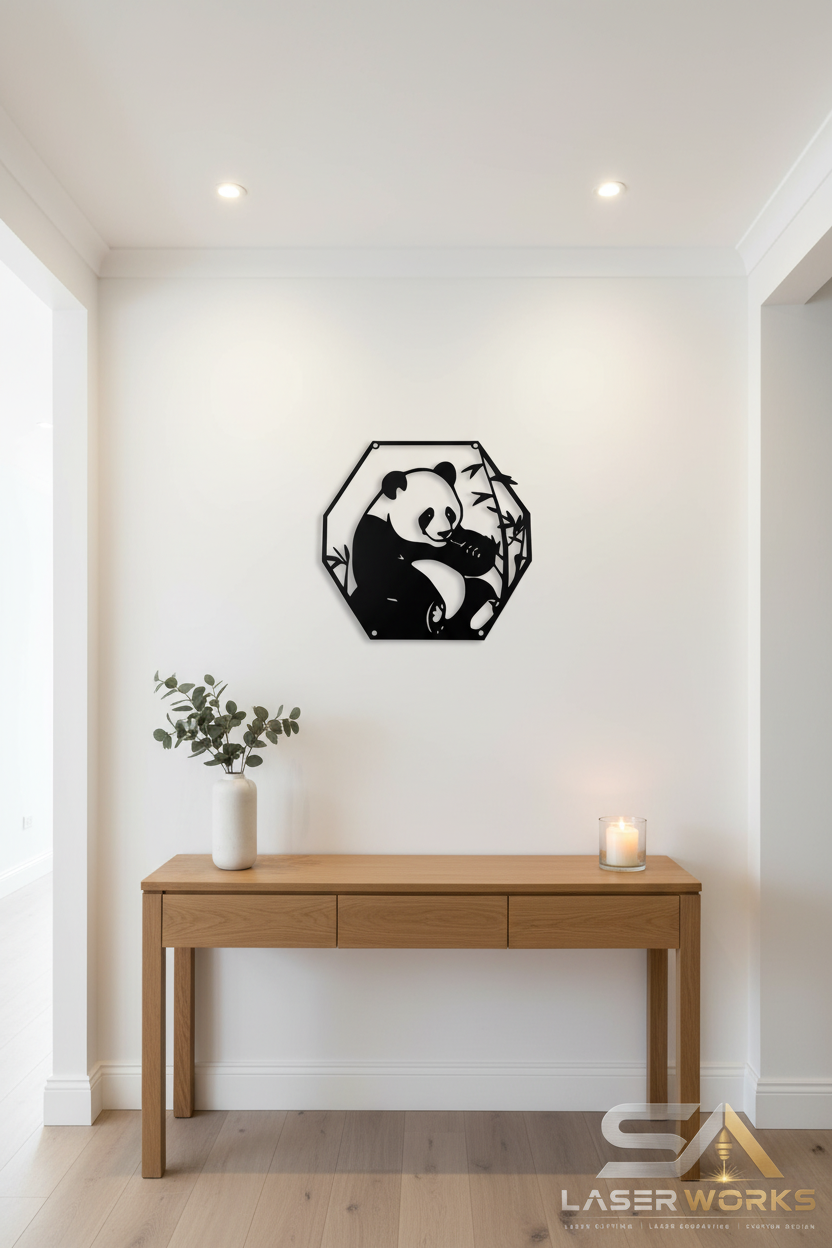 Panda Wall Art – Hallway