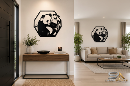 Panda Wall Art – Living Room