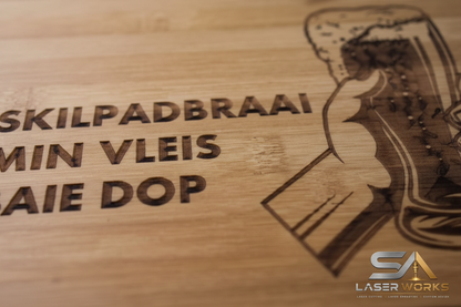 Skilpadbraai – Detail