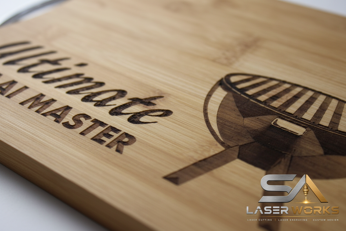 Ultimate Braai Master – Detail + Logo