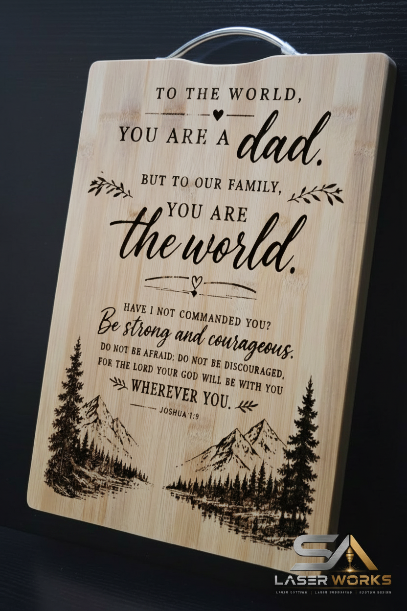 You Are The World – Max Dark Engraving